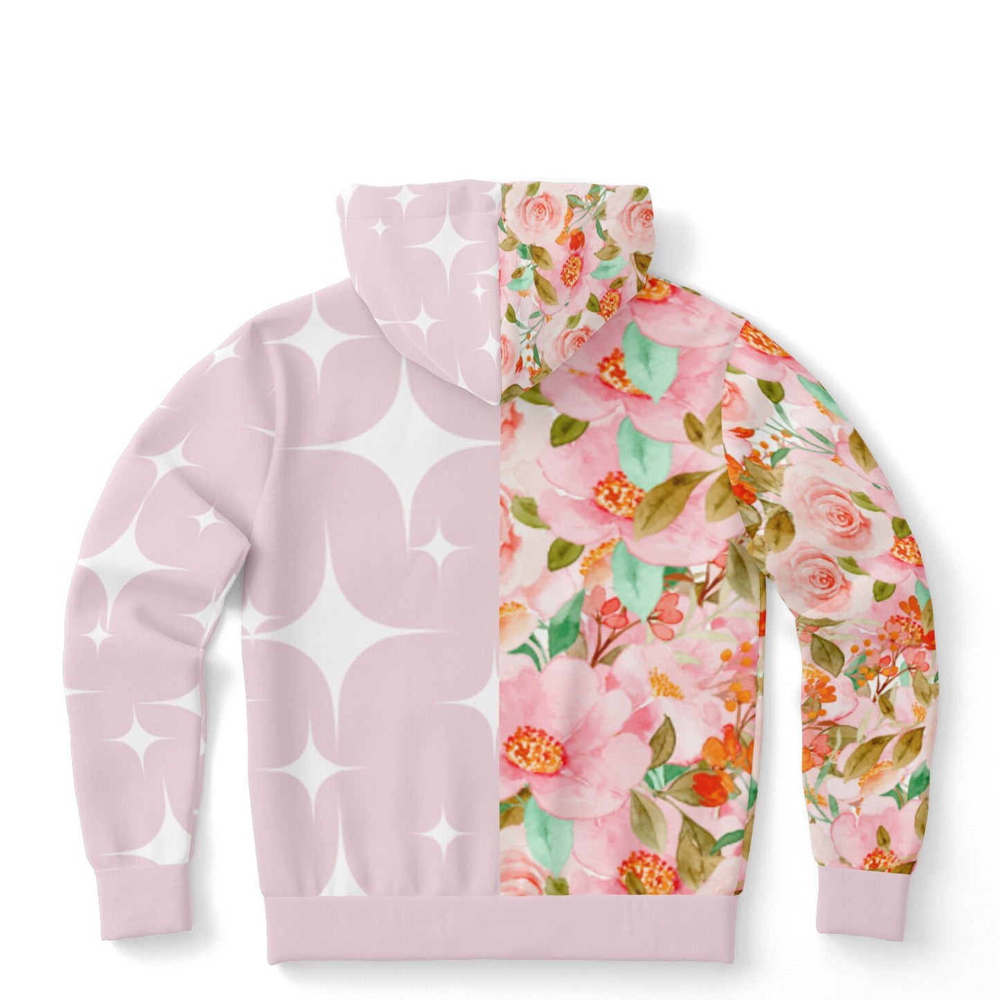 Athletic Hoodie - AOP Flowers&Stars