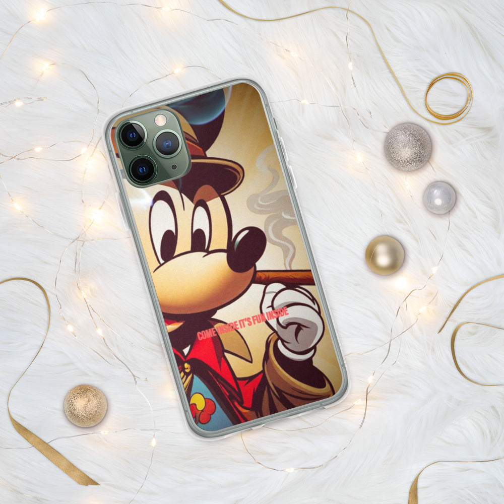 Simple iPhone case Mickey Mouse design