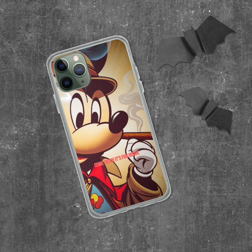 Simple iPhone case Mickey Mouse design