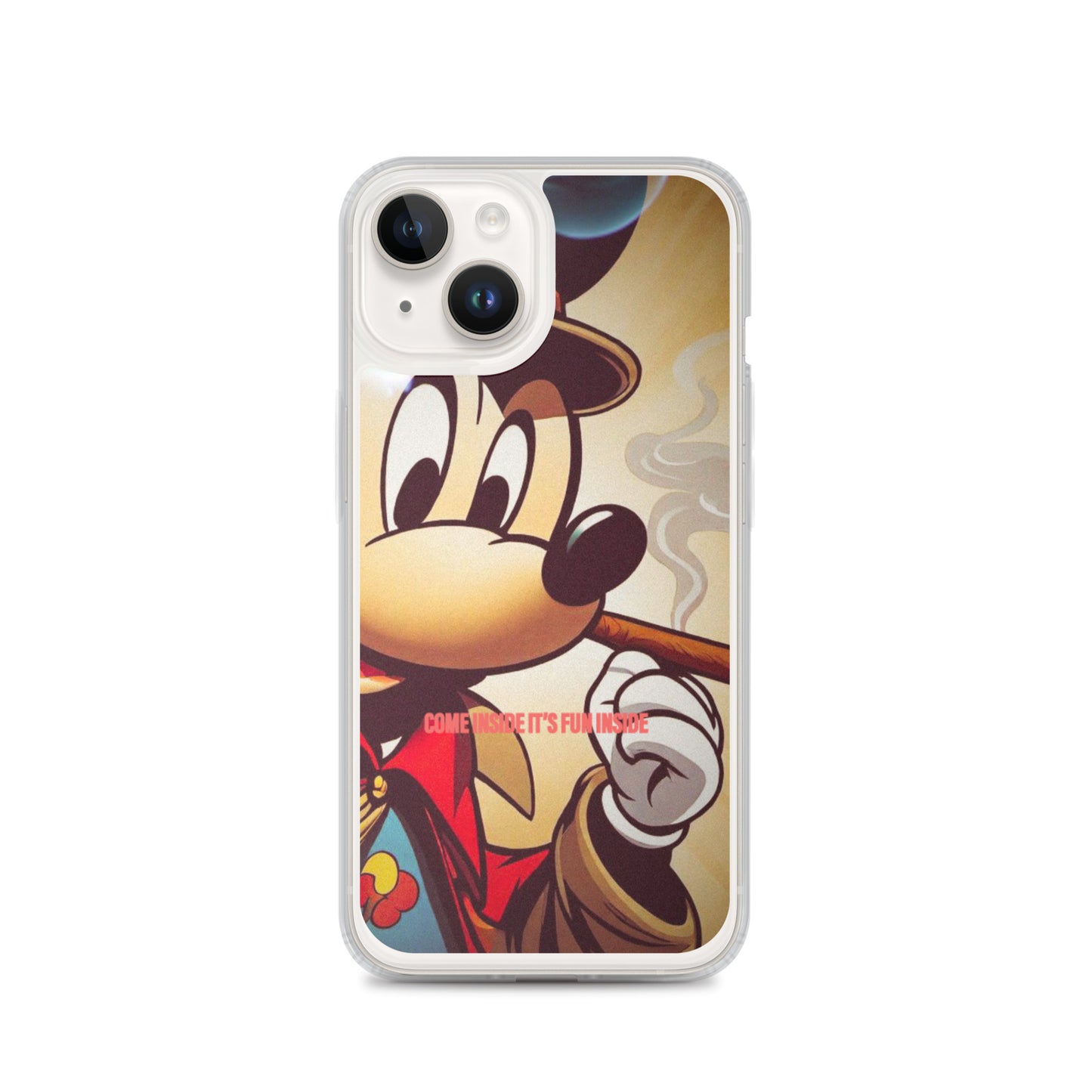 Simple iPhone case Mickey Mouse design