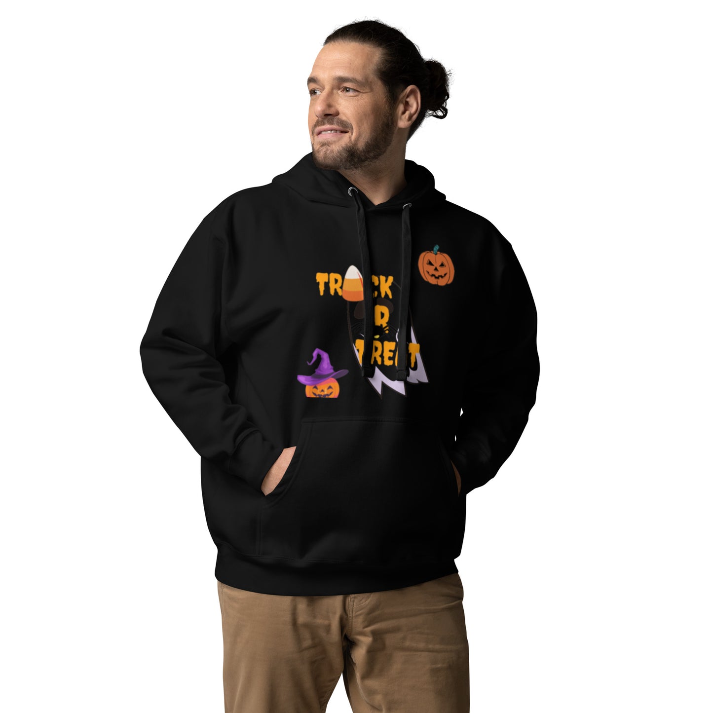 All black Trick R Treat hoodie(Halloween edition)